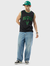 Milwaukee Bucks Fan Sleeveless Tee