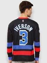 Allen Iverson Mesh Full Sleeve T-Shirt