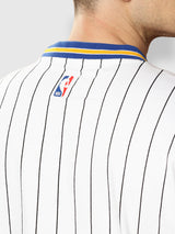 Golden State Warriors Striped Oversized T-Shirt