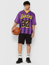 Magic Johnson Vintage Football Oversized T-Shirt