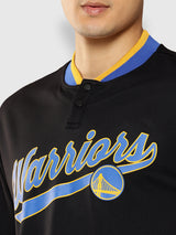 Golden State Warriors Bomber Henley Black