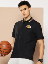 Los Angeles Lakers: Classic Polo Black