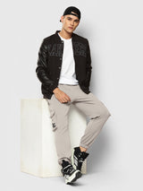Los Angeles Lakers Black Varsity Jacket