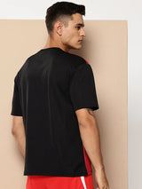 Chicago Bulls Striped Oversized T-Shirt