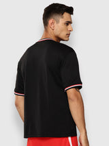 Chicago Bulls V-Neck Oversized T-Shirt