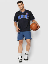 Golden State Warriors V-Neck Oversized T-Shirt
