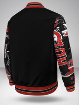 Chicago Bulls: Printed Varsity Jacket