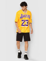 LeBron James Vintage Football Oversized T-Shirt