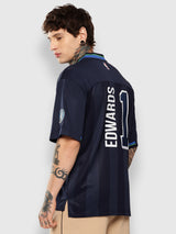 Anthony Edwards Vintage Football Oversized T-Shirt