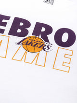 Los Angeles Lakers: LeBron James T-Shirt - White