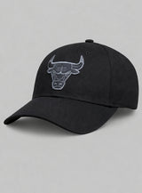 Chicago Bulls Monochrome Black Baseball Cap