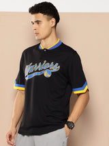 Golden State Warriors Bomber Henley Black