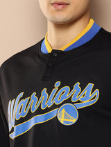 Golden State Warriors Bomber Henley Black
