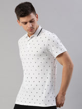 Juventus FC: Micro Crest Polo - White