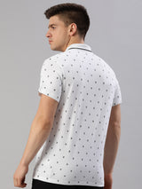 Juventus FC: Micro Crest Polo - White