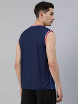 NBA: Athletic Sleeveless Jersey - Navy