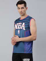 NBA: Athletic Sleeveless Jersey - Navy
