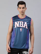 NBA: Athletic Sleeveless Jersey - Navy