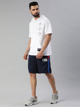 NBA: Track Shorts - Navy