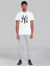New York Yankees Team Logo White T-Shirt - New Era