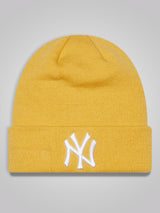 New York Yankees League Essential Yellow Beanie Hat