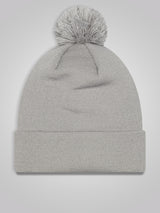 New York Yankees Infill Grey Bobble Beanie Hat