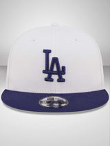 LA Dodgers White 9FIFTY Snapback Cap
