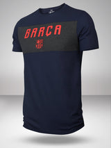 FC Barcelona Color Block T-shirt with 3D Print