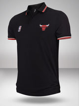 Chicago Bulls: Classic Polo Black