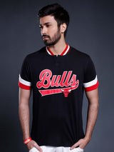 Chicago Bulls Bomber Henley