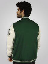 Boston Celtics: Letterman Jacket - Green