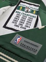 Boston Celtics: Letterman Jacket - Green