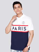 Paris Saint-Germain: Colour Blocked Polo