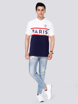 Paris Saint-Germain: Colour Blocked Polo