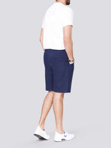 Paris Saint-Germain: Classic Logo Shorts - Navy
