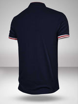 Paris Saint-Germain: Classic Henley- Navy