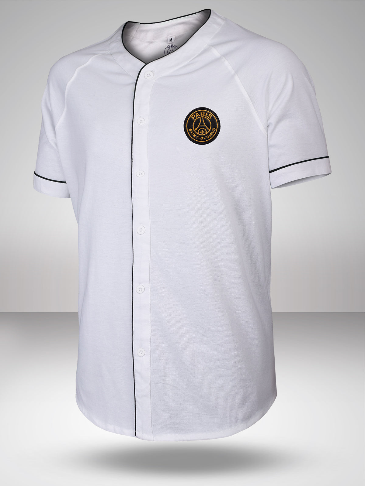 PSG Logo Ligue 1 Baseball Jersey Shirt For Men And Women - Banantees