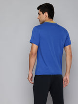 Golden State Warriors: Core Typography T Shirt - Royal Blue