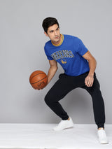 Golden State Warriors: Core Typography T Shirt - Royal Blue