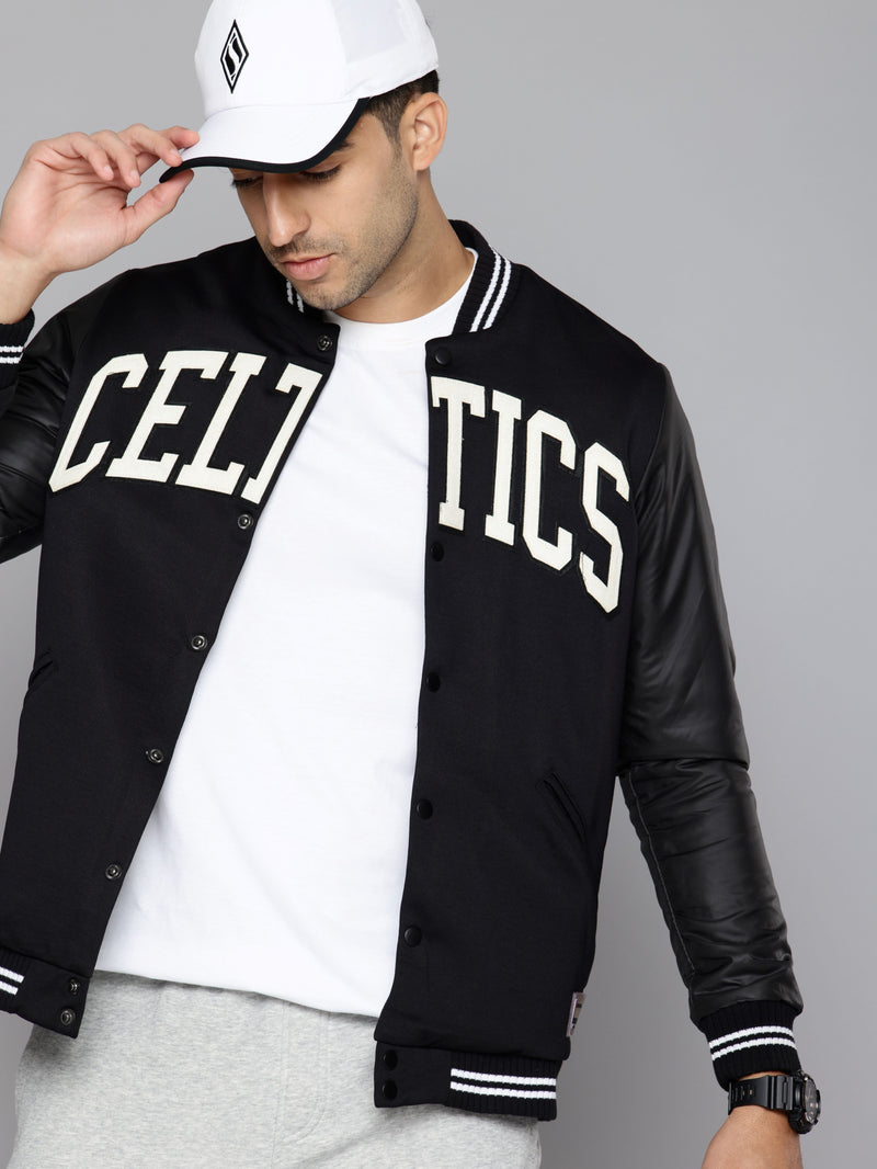 Boston Celtics: Taffeta Letterman Jacket – Shop The Arena