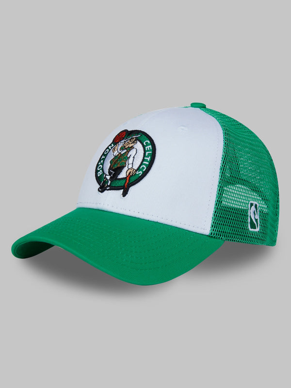 Boston Celtics Green Trucker Cap