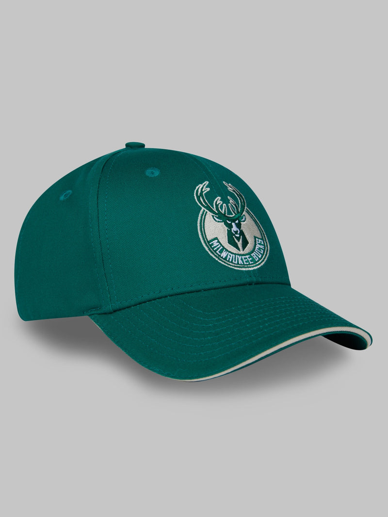 Milwaukee Bucks Baseball Adjustable Cap