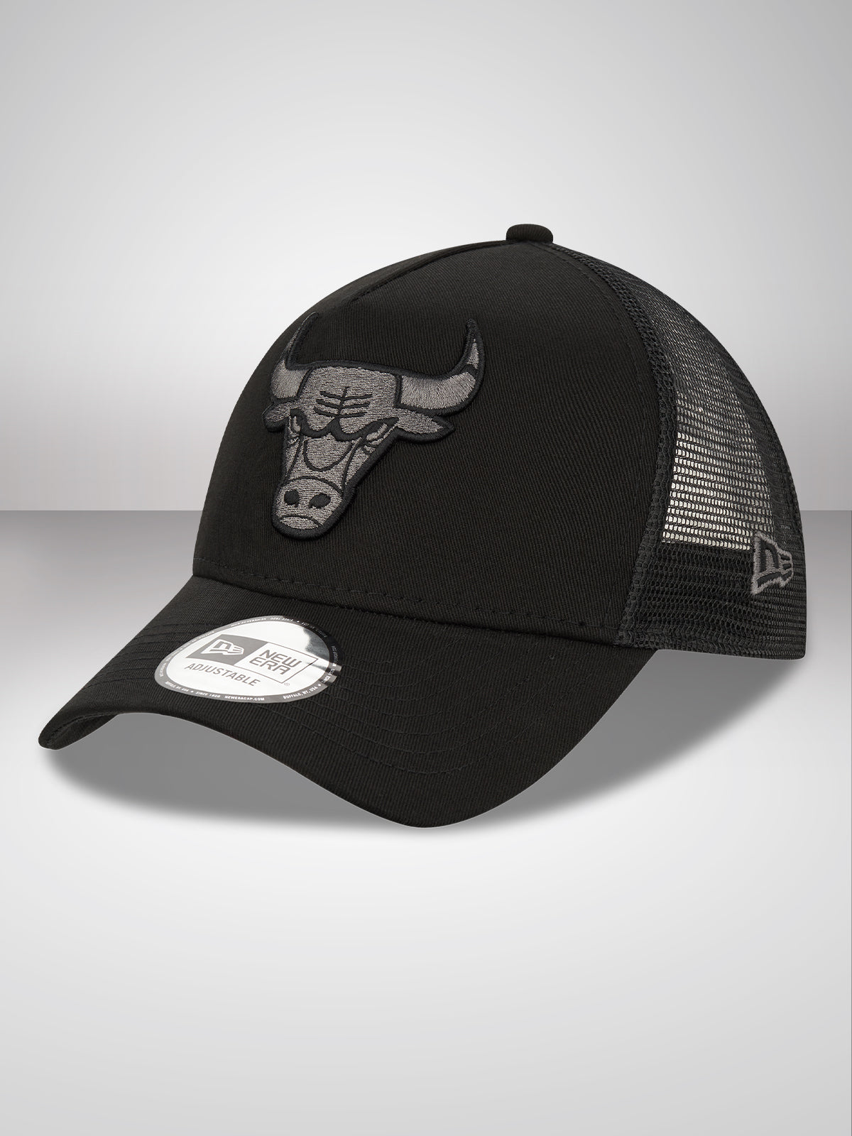 Chicago Bulls Tonal Black A-Frame Trucker Cap – Shop The Arena