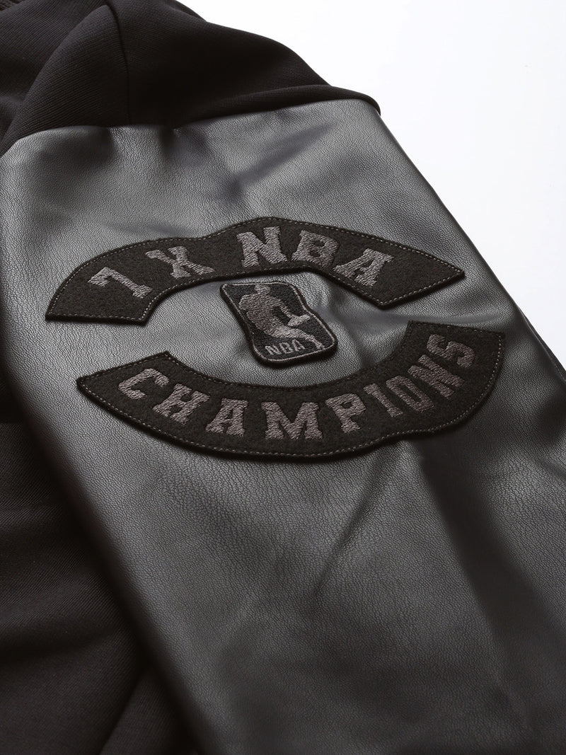 Golden State Warriors Black Varsity Jacket