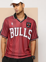 Chicago Bulls Vintage Oversized Polo