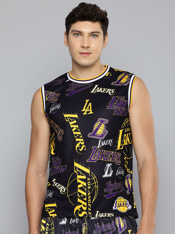 Los Angeles Lakers: Logo Mash Sleeveless Jersey