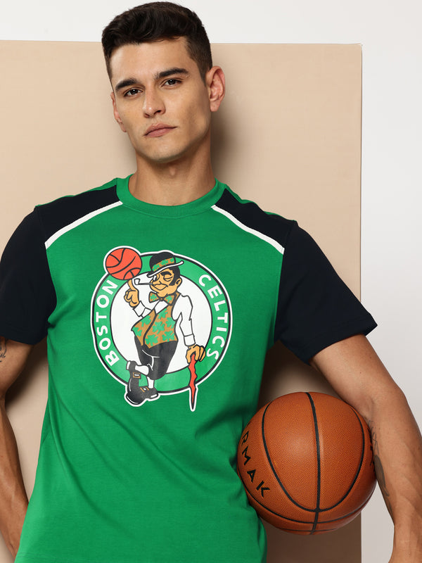 Boston Celtics Printed Raglan T-Shirt