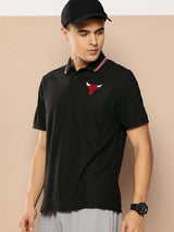 Chicago Bulls: Classic Polo Black