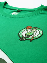 Boston Celtics Cut and Sew Oversized T-Shirt