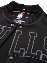Chicago Bulls Black Varsity Jacket